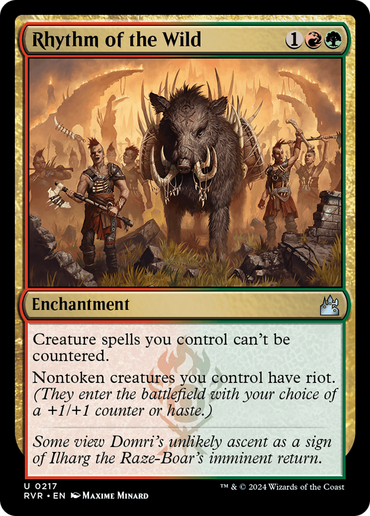 Rhythm of the Wild [Ravnica Remastered] | Lots Moore NSW