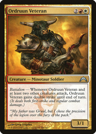 Ordruun Veteran [Gatecrash] | Lots Moore NSW