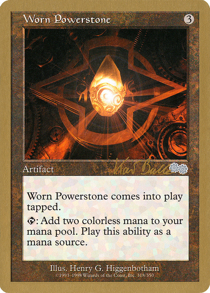 Worn Powerstone (Kai Budde) [World Championship Decks 1999] | Lots Moore NSW