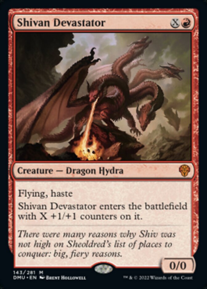 Shivan Devastator [Dominaria United] | Lots Moore NSW