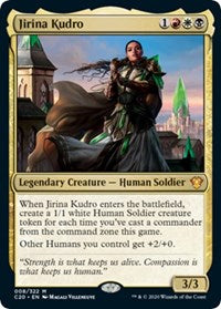 Jirina Kudro (Commander 2020) [Oversize Cards] | Lots Moore NSW