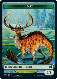 Beast Token [Ikoria: Lair of Behemoths] | Lots Moore NSW