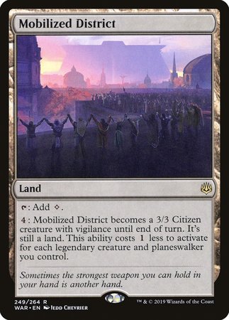 Mobilized District [War of the Spark] | Lots Moore NSW