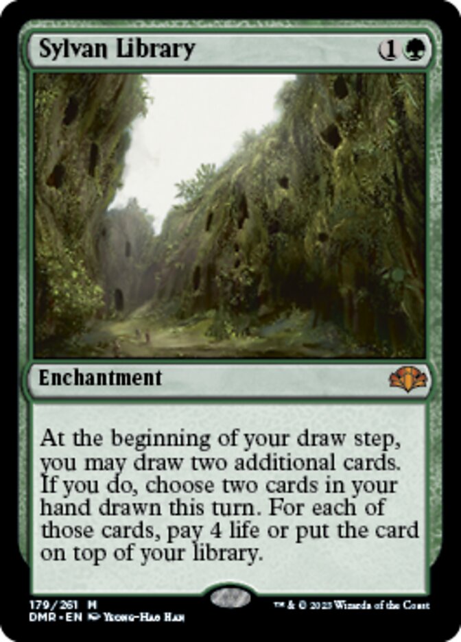 Sylvan Library [Dominaria Remastered] | Lots Moore NSW