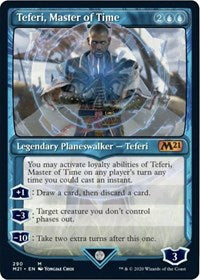 Teferi, Master of Time (Showcase) (290) [Core Set 2021] | Lots Moore NSW