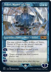 Teferi, Master of Time (Showcase) (291) [Core Set 2021] | Lots Moore NSW