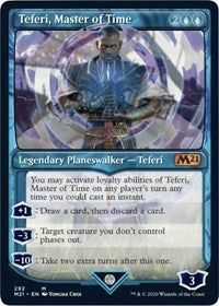 Teferi, Master of Time (Showcase) (292) [Core Set 2021] | Lots Moore NSW