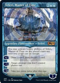 Teferi, Master of Time (Showcase) (293) [Core Set 2021] | Lots Moore NSW