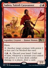 Subira, Tulzidi Caravanner [Core Set 2021] | Lots Moore NSW