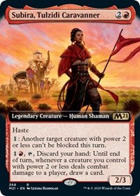 Subira, Tulzidi Caravanner (Extended Art) [Core Set 2021] | Lots Moore NSW