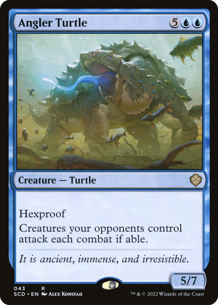 Angler Turtle [Starter Commander Decks] | Lots Moore NSW