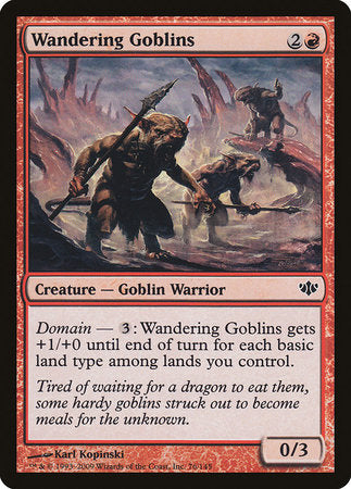 Wandering Goblins [Conflux] | Lots Moore NSW