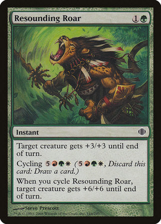 Resounding Roar [Shards of Alara] | Lots Moore NSW