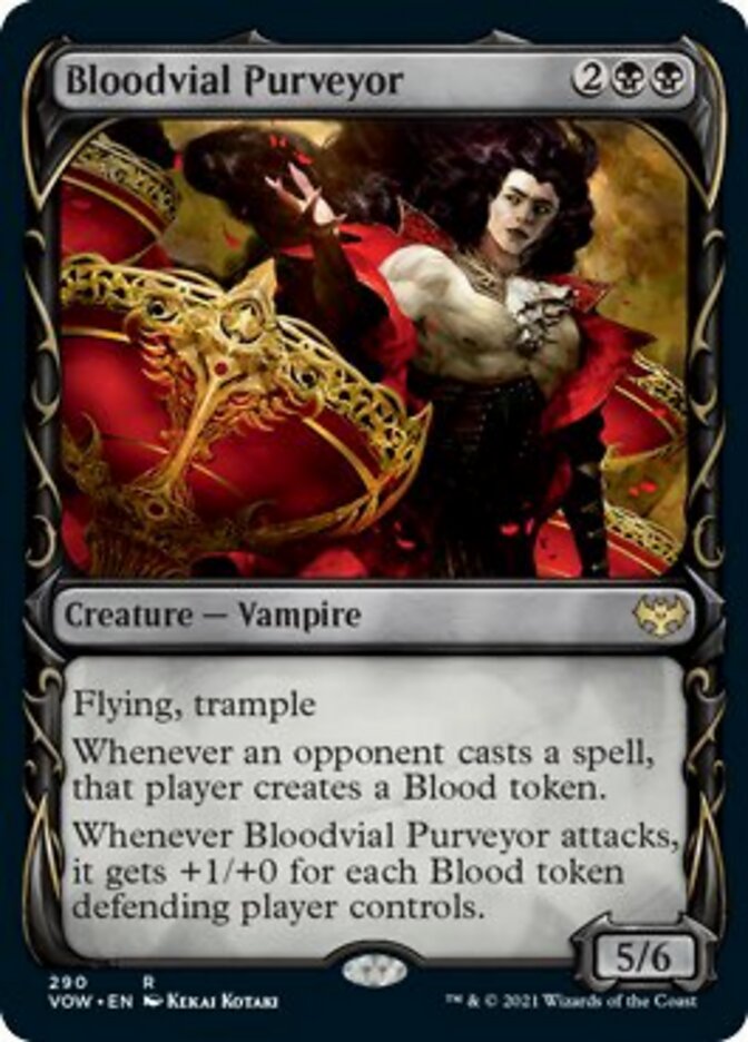 Bloodvial Purveyor (Showcase Fang Frame) [Innistrad: Crimson Vow] | Lots Moore NSW