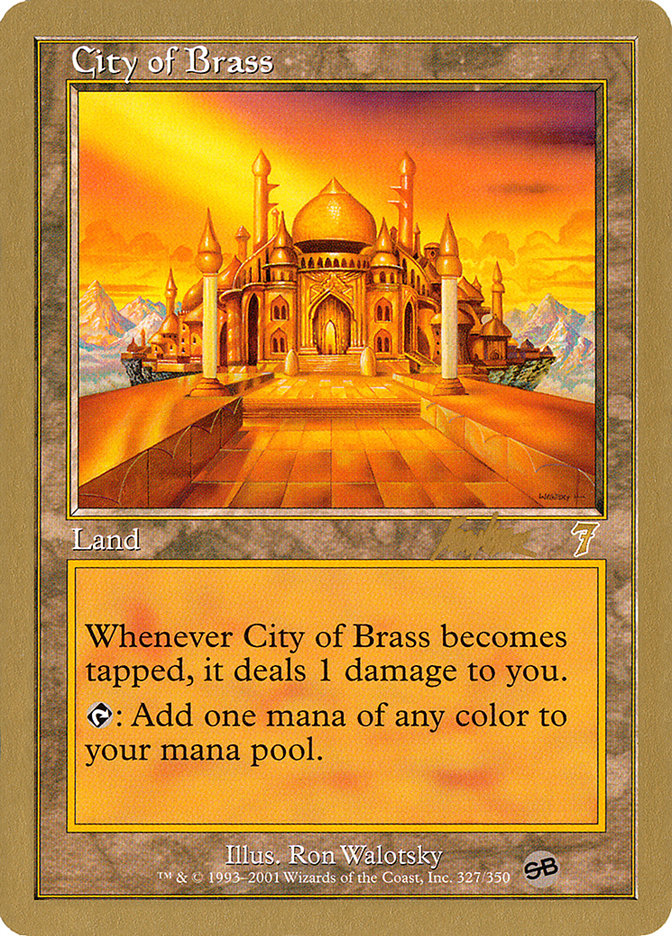 City of Brass (Brian Kibler) (SB) [World Championship Decks 2002] | Lots Moore NSW