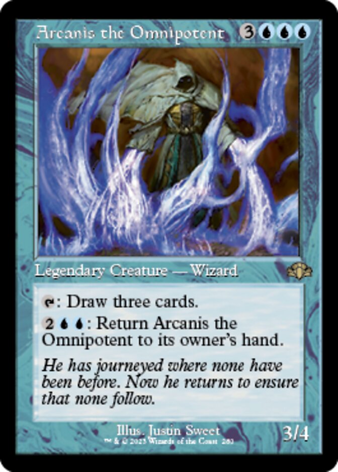 Arcanis the Omnipotent (Retro) [Dominaria Remastered] | Lots Moore NSW