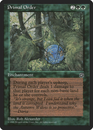 Primal Order [Homelands] | Lots Moore NSW
