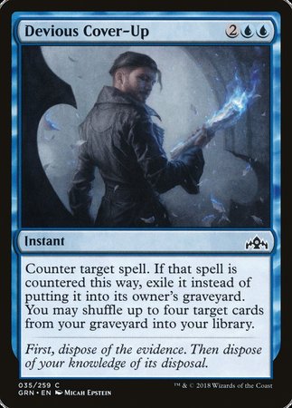 Devious Cover-Up [Guilds of Ravnica] | Lots Moore NSW