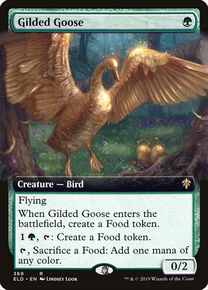 Gilded Goose (Extended Art) [Throne of Eldraine] | Lots Moore NSW