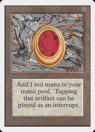 Mox Ruby [Unlimited Edition] | Lots Moore NSW