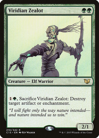 Viridian Zealot [Commander 2015] | Lots Moore NSW