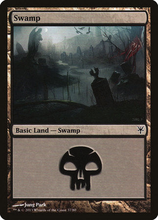 Swamp (37) [Duel Decks: Sorin vs. Tibalt] | Lots Moore NSW