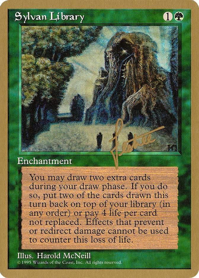 Sylvan Library (Bertrand Lestree) [Pro Tour Collector Set] | Lots Moore NSW