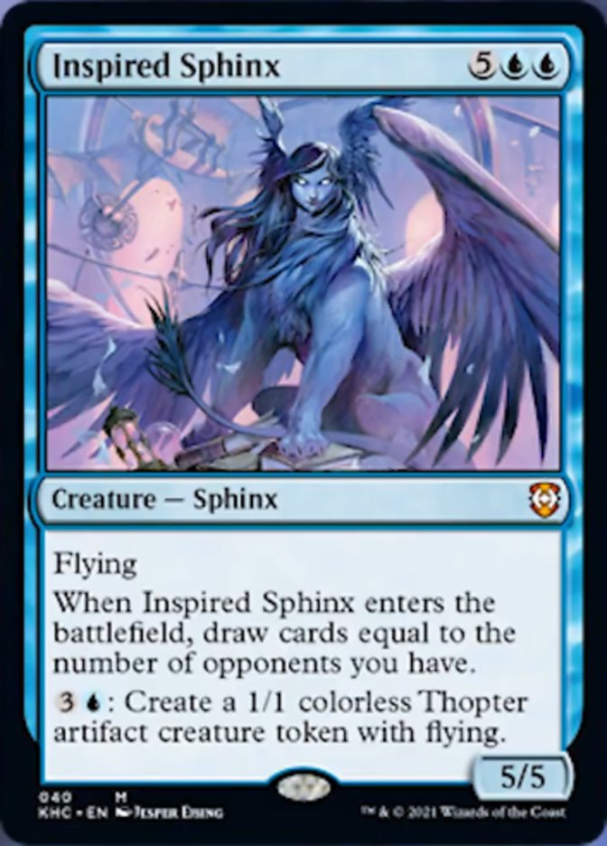 Inspired Sphinx [Kaldheim Commander] | Lots Moore NSW