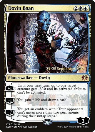 Dovin Baan [Kaladesh Promos] | Lots Moore NSW