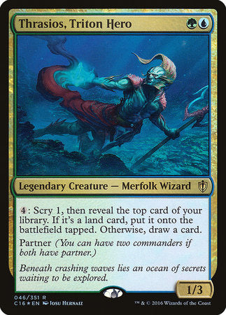 Thrasios, Triton Hero [Commander 2016] | Lots Moore NSW