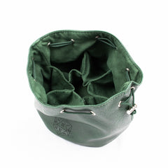 LPG Multipocket Dice Bag Leather - Green | Lots Moore NSW