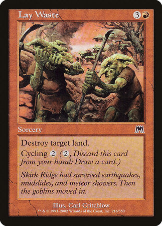 Lay Waste [Onslaught] | Lots Moore NSW