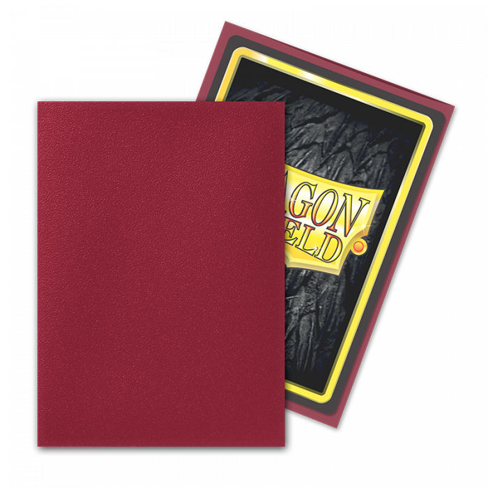 Sleeves - Dragon Shield - Box 100 - Blood Red MATTE | Lots Moore NSW