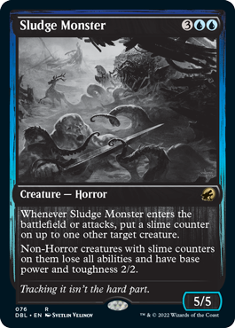 Sludge Monster [Innistrad: Double Feature] | Lots Moore NSW