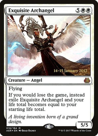 Exquisite Archangel [Aether Revolt Promos] | Lots Moore NSW