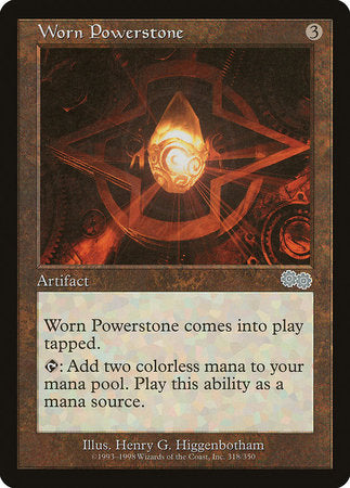 Worn Powerstone [Urza's Saga] | Lots Moore NSW