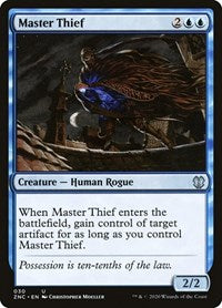 Master Thief [Zendikar Rising Commander] | Lots Moore NSW