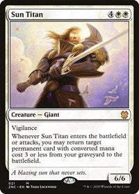 Sun Titan [Zendikar Rising Commander] | Lots Moore NSW