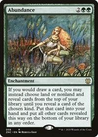 Abundance [Zendikar Rising Commander] | Lots Moore NSW