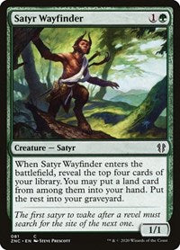 Satyr Wayfinder [Zendikar Rising Commander] | Lots Moore NSW