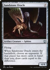 Sandstone Oracle [Zendikar Rising Commander] | Lots Moore NSW