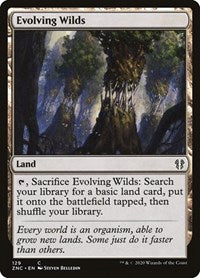 Evolving Wilds [Zendikar Rising Commander] | Lots Moore NSW