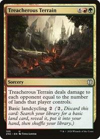 Treacherous Terrain [Zendikar Rising Commander] | Lots Moore NSW