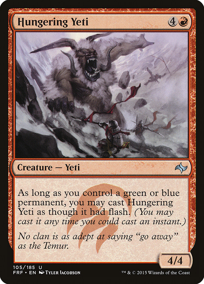Hungering Yeti [Fate Reforged] | Lots Moore NSW