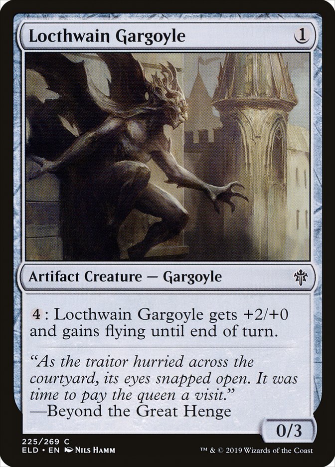 Locthwain Gargoyle [Throne of Eldraine] | Lots Moore NSW