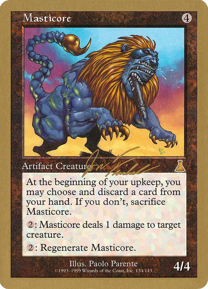 Masticore (Jon Finkel) [World Championship Decks 2000] | Lots Moore NSW