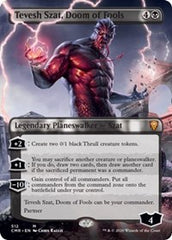 Tevesh Szat, Doom of Fools (Extended Art) [Commander Legends] | Lots Moore NSW