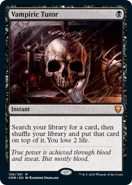 Vampiric Tutor [Commander Legends] | Lots Moore NSW