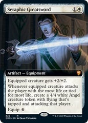 Seraphic Greatsword (Extended Art) [Commander Legends] | Lots Moore NSW