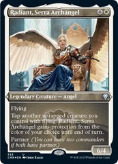 Radiant, Serra Archangel (Foil Etched) [Commander Legends] | Lots Moore NSW